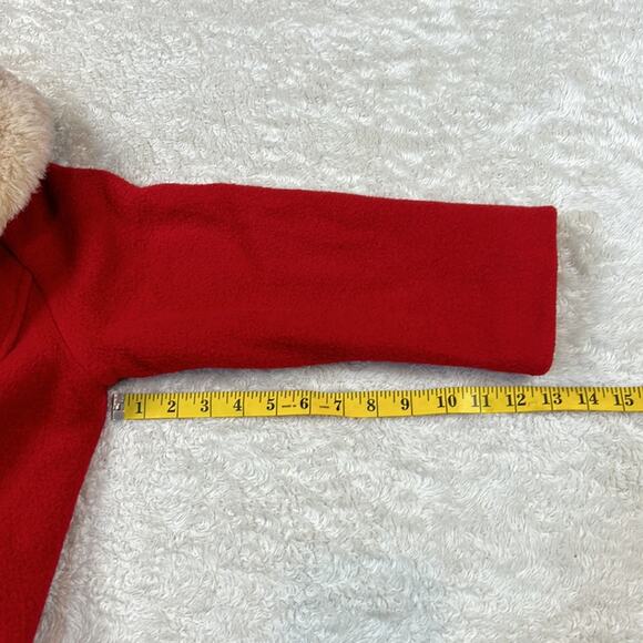 HR Ruanhong kawaii red faux fur collar coat, size 160/84a m or - Picture 10 of 11